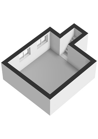 Floorplan - Dorpstraat 45, 3461 CP Linschoten